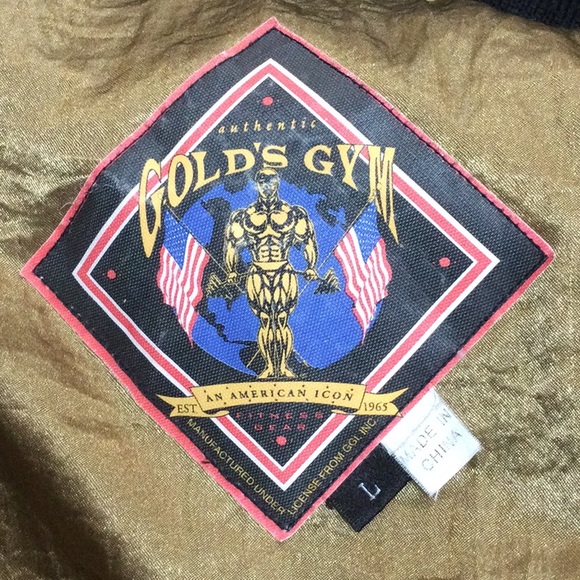 Golds gym rain resistant warm weather puffy jacket - Picture 8 of 12